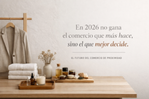 En 2026 no gana el comercio que más hace, sino el que mejor decide.